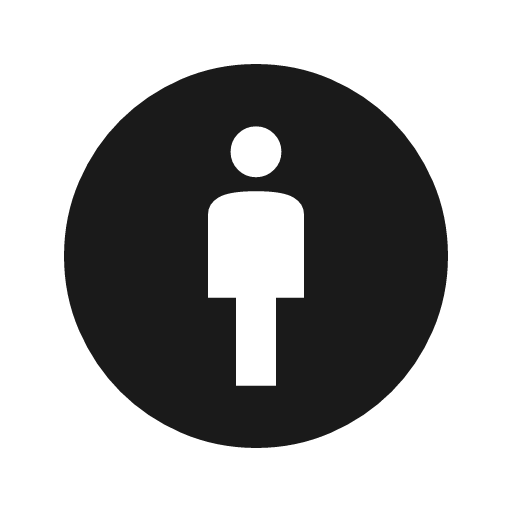 Attribution icon, solid style, from Material Symbols Light