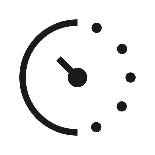 Avg pace icon, solid style, from Material Symbols Light