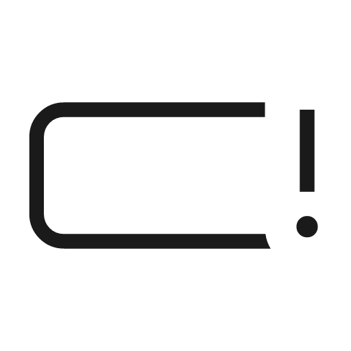 Battery android alert outline icon, outline style, from Material Symbols Light
