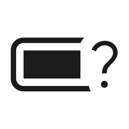 Battery android frame question icon, solid style, from Material Symbols Light