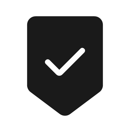 Beenhere rounded icon, rounded style, from Material Symbols Light