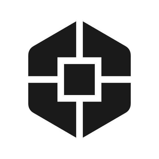 Borg icon, solid style, from Material Symbols Light