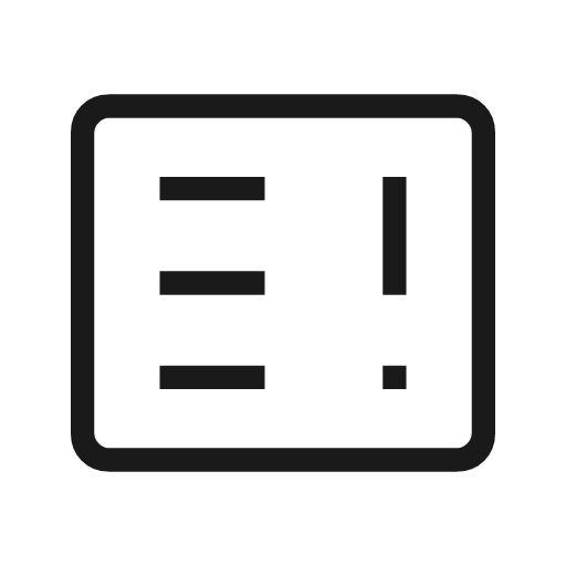 Breaking news alt 1 outline icon, outline style, from Material Symbols Light