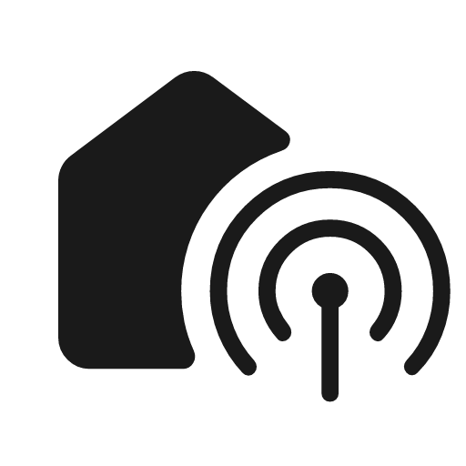 Broadcast on personal rounded icon, rounded style, from Material Symbols Light