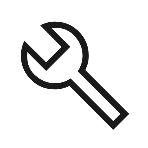 Build outline sharp icon, sharp-cornered style, from Material Symbols Light