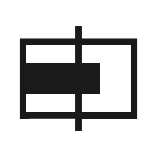 Bullet chart icon, solid style, from Material Symbols Light