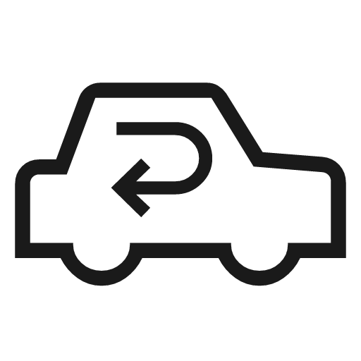Car fan recirculate 2 outline icon, outline style, from Material Symbols Light