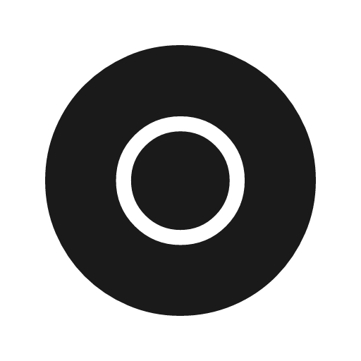 Circle circle icon, solid style, from Material Symbols Light