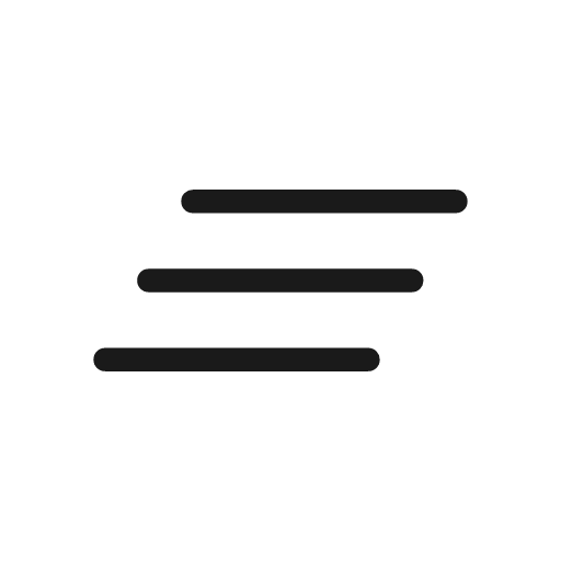 Clear all rounded icon, rounded style, from Material Symbols Light