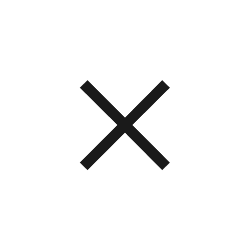 Close small icon, solid style, from Material Symbols Light