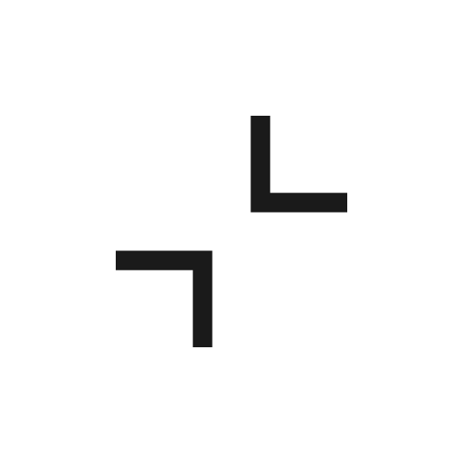 Collapse content icon, solid style, from Material Symbols Light