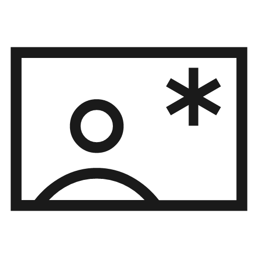 Contact emergency outline sharp icon, sharp-cornered style, from Material Symbols Light