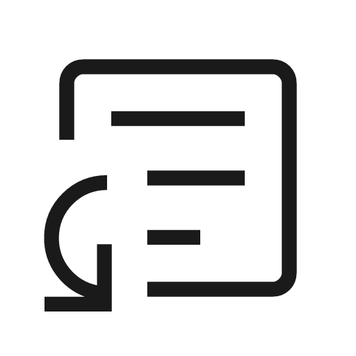 Convert to text outline icon, outline style, from Material Symbols Light
