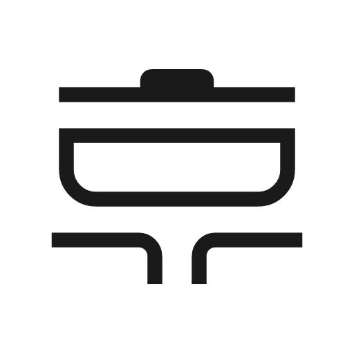 Cooking outline icon, outline style, from Material Symbols Light