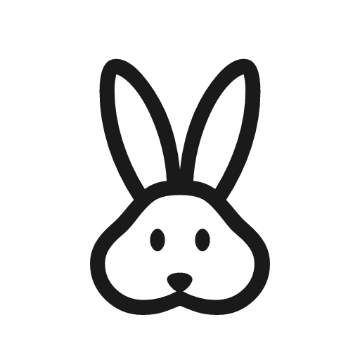 Cruelty free icon, solid style, from Material Symbols Light