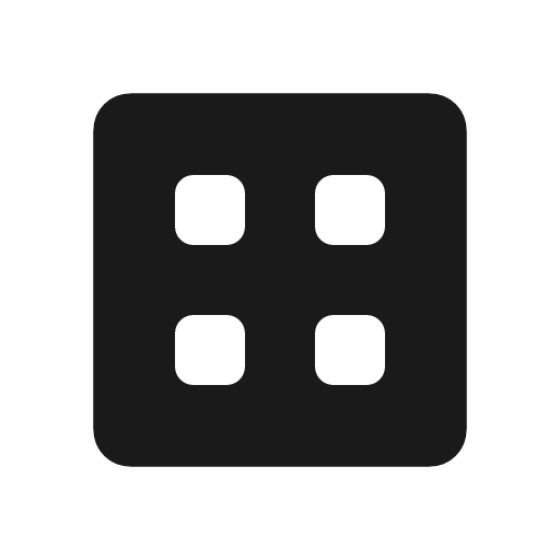 Dataset rounded icon, rounded style, from Material Symbols Light