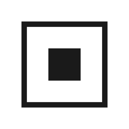 Dialogs outline sharp icon, sharp-cornered style, from Material Symbols Light