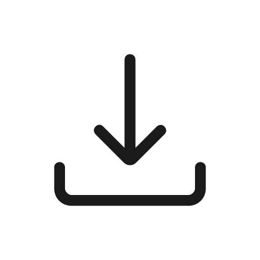 Download rounded icon, rounded style, from Material Symbols Light
