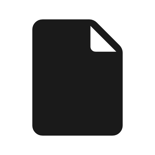 Draft rounded icon, rounded style, from Material Symbols Light