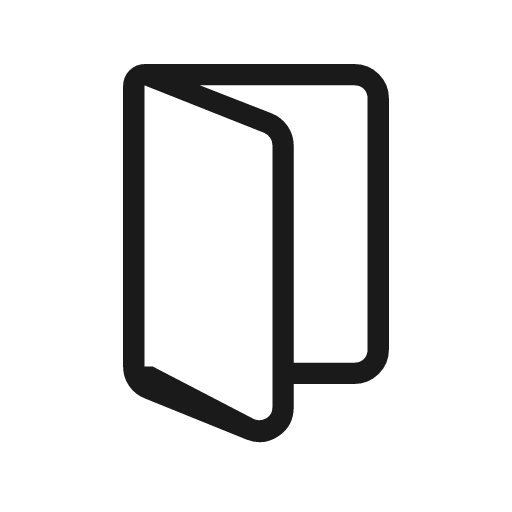 Dual screen outline icon, outline style, from Material Symbols Light
