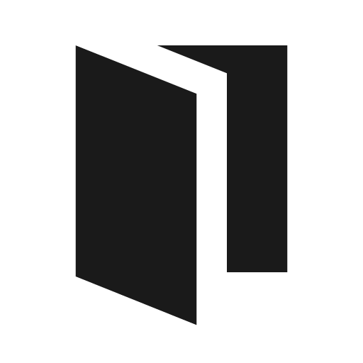 Dual screen sharp icon, sharp-cornered style, from Material Symbols Light