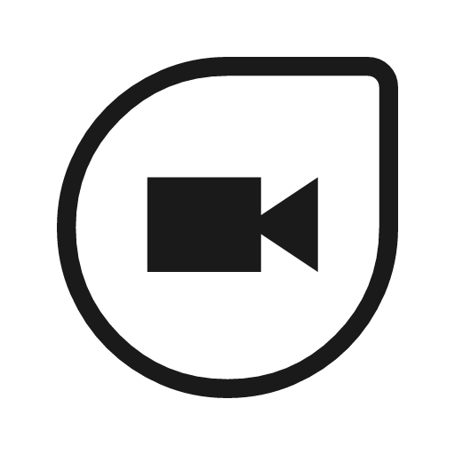 Duo outline icon, outline style, from Material Symbols Light