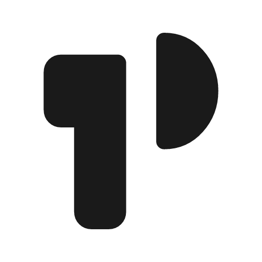 Earbud left rounded icon, rounded style, from Material Symbols Light