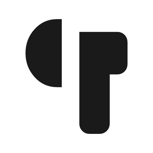 Earbud right icon, solid style, from Material Symbols Light