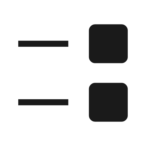 Event list icon, solid style, from Material Symbols Light