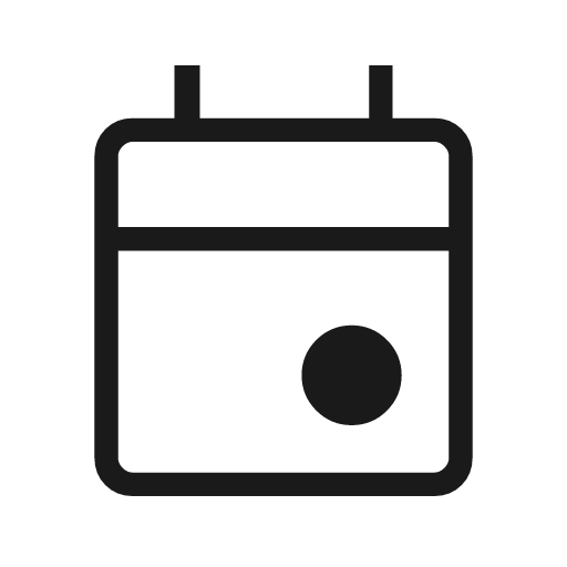 Event outline icon, outline style, from Material Symbols Light