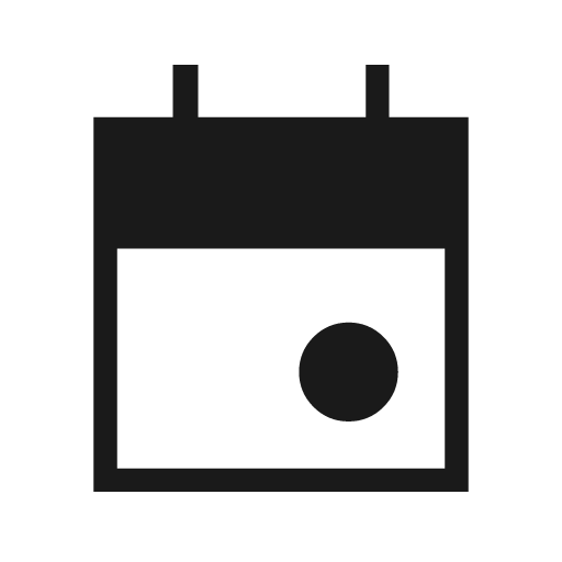 Event sharp icon, sharp-cornered style, from Material Symbols Light