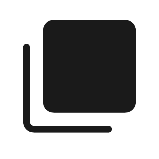 Filter none rounded icon, rounded style, from Material Symbols Light