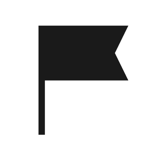 Flag 2 icon, solid style, from Material Symbols Light