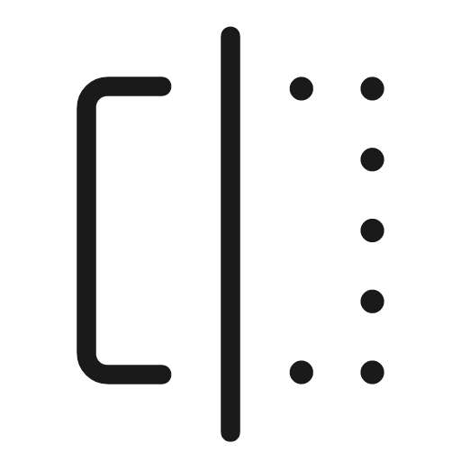 Flip rounded icon, rounded style, from Material Symbols Light
