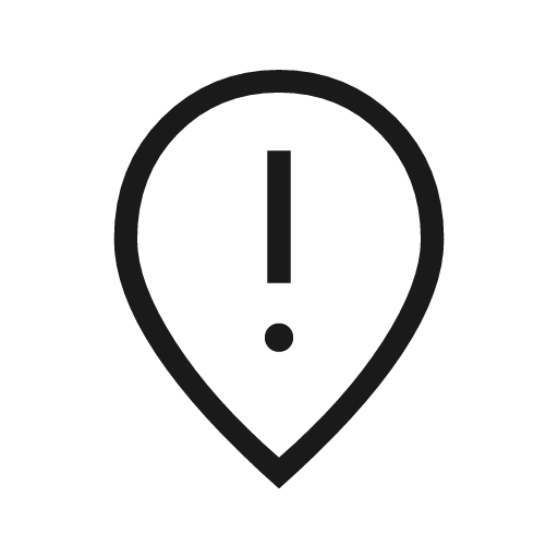 Fmd bad outline icon, outline style, from Material Symbols Light