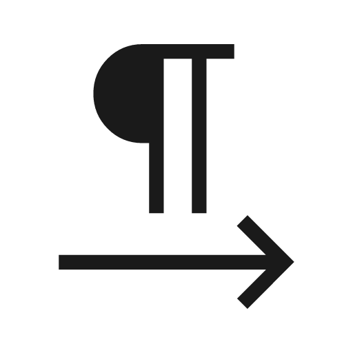 Format textdirection l to r icon, solid style, from Material Symbols Light