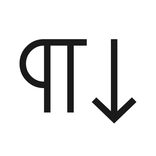 Format textdirection vertical outline icon, outline style, from Material Symbols Light