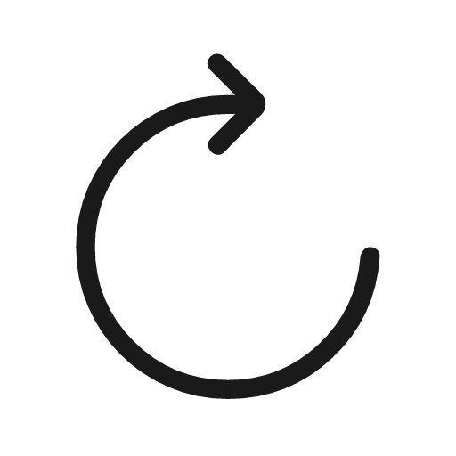 Forward media outline rounded icon, rounded style, from Material Symbols Light