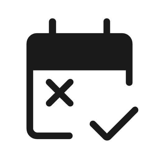 Free cancellation rounded icon, rounded style, from Material Symbols Light