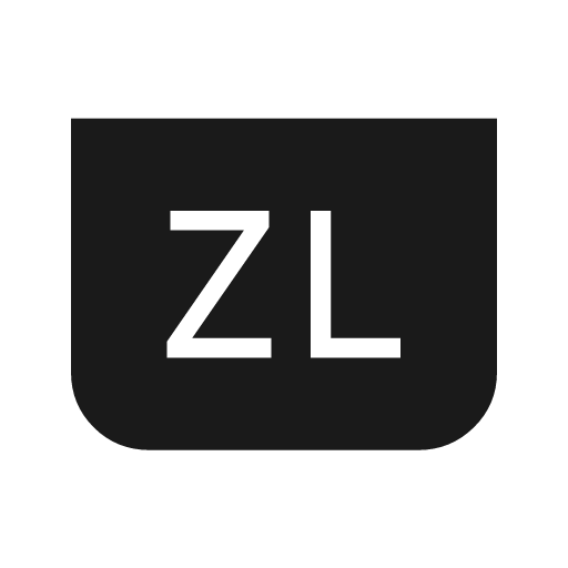 Game button zl icon, solid style, from Material Symbols Light