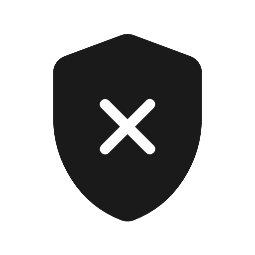 Gpp bad rounded icon, rounded style, from Material Symbols Light