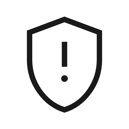 Gpp maybe outline icon, outline style, from Material Symbols Light