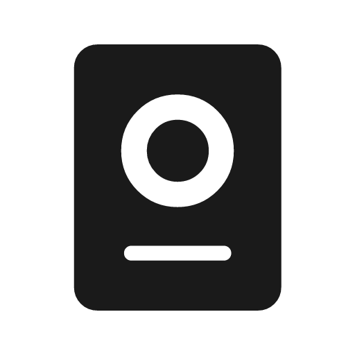 Hard disk rounded icon, rounded style, from Material Symbols Light
