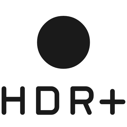 Hdr on select rounded icon, rounded style, from Material Symbols Light