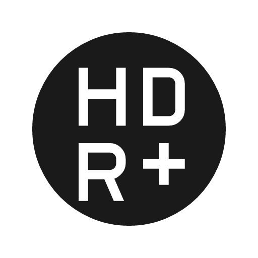 Hdr plus icon, solid style, from Material Symbols Light