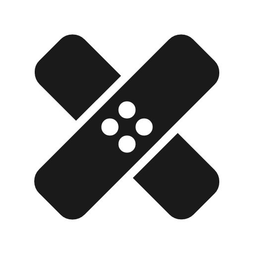 Healing icon, solid style, from Material Symbols Light