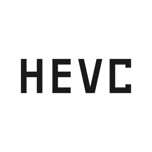 Hevc sharp icon, sharp-cornered style, from Material Symbols Light