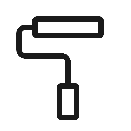 Imagesearch roller outline icon, outline style, from Material Symbols Light
