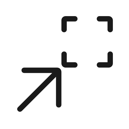 Jump to element rounded icon, rounded style, from Material Symbols Light