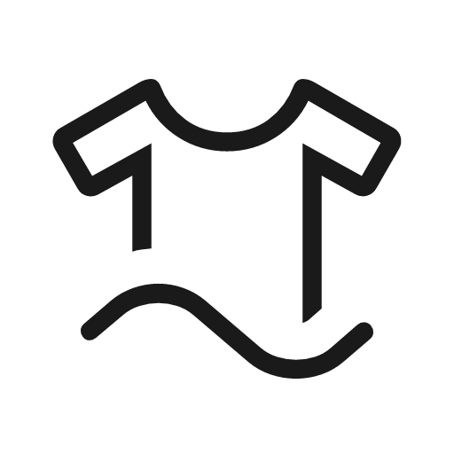 Laundry outline rounded icon, rounded style, from Material Symbols Light